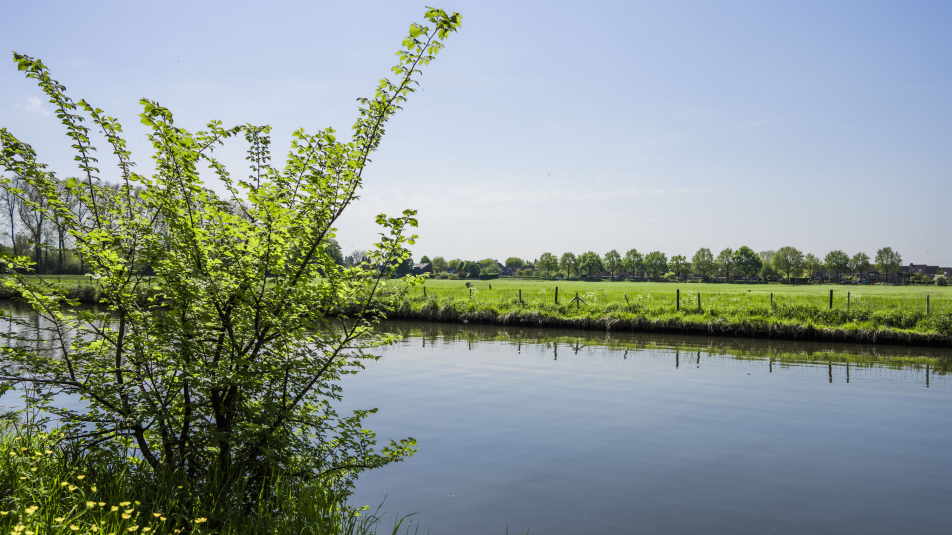 Oever van de Gekanaliseerde Hollandsche IJssel